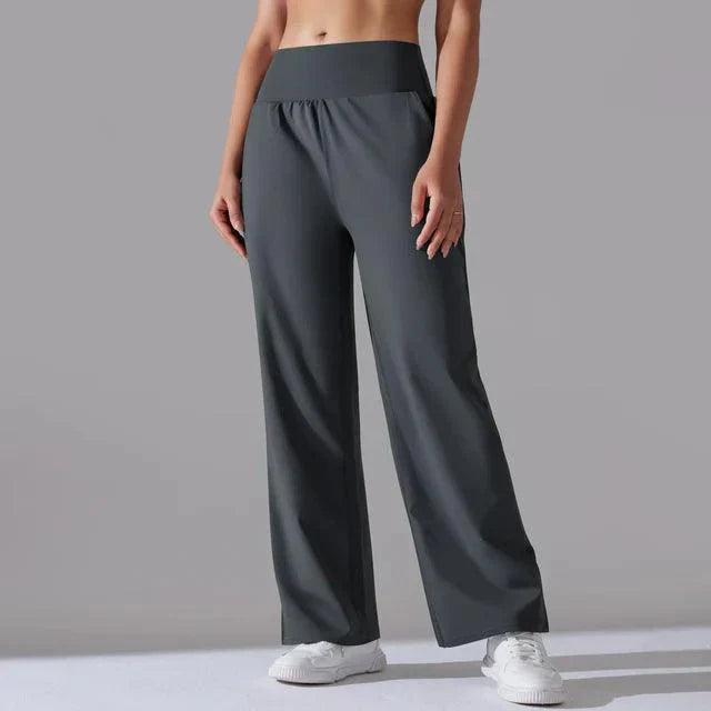 WW | Leg Yoga-Hosen für Frauen Hohe Taille Ausgestellte Workout-Leggings