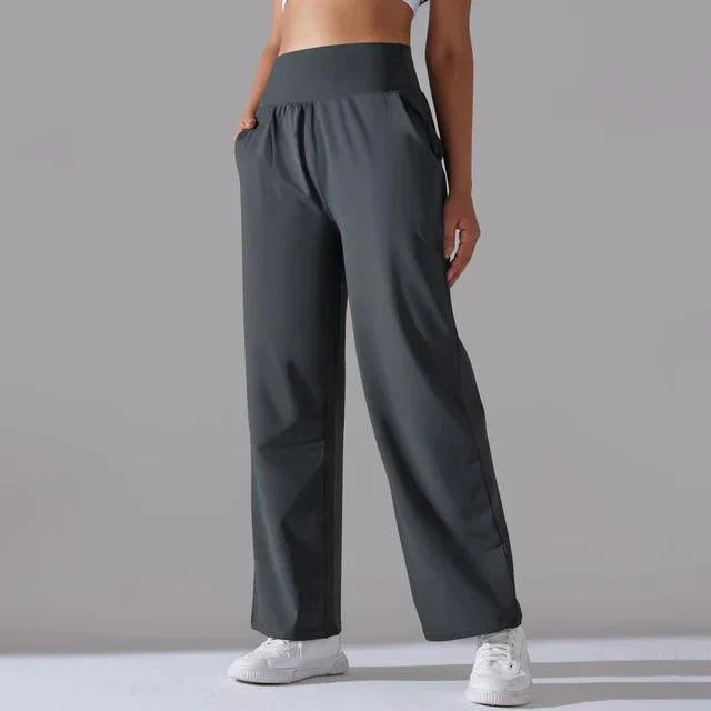 WW | Leg Yoga-Hosen für Frauen Hohe Taille Ausgestellte Workout-Leggings