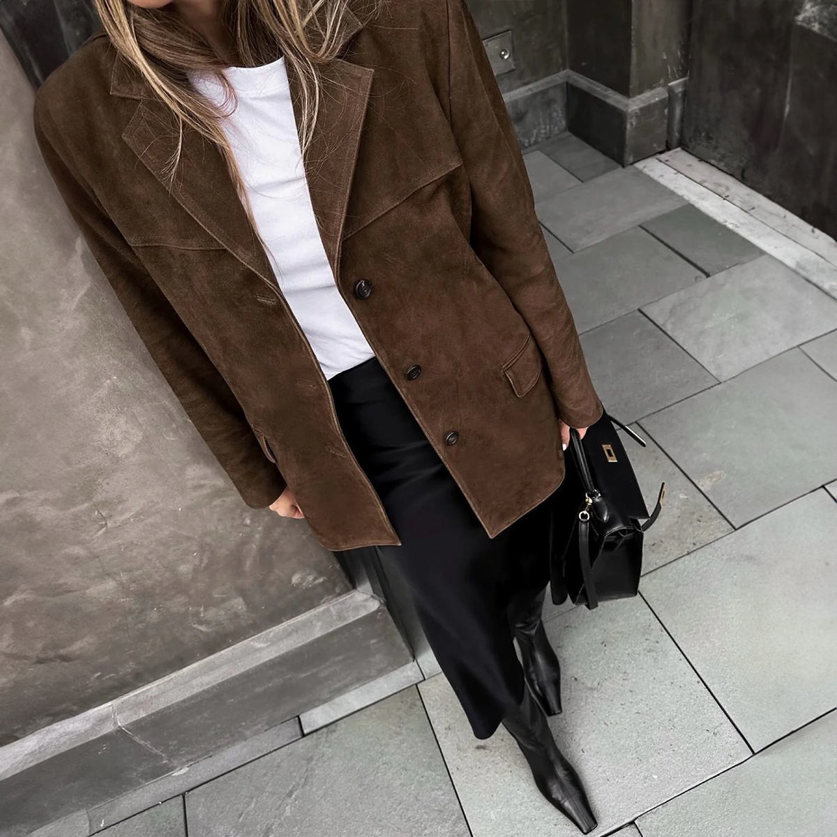 WW | Vintage Übergröße Blazerjacke Damenjacken