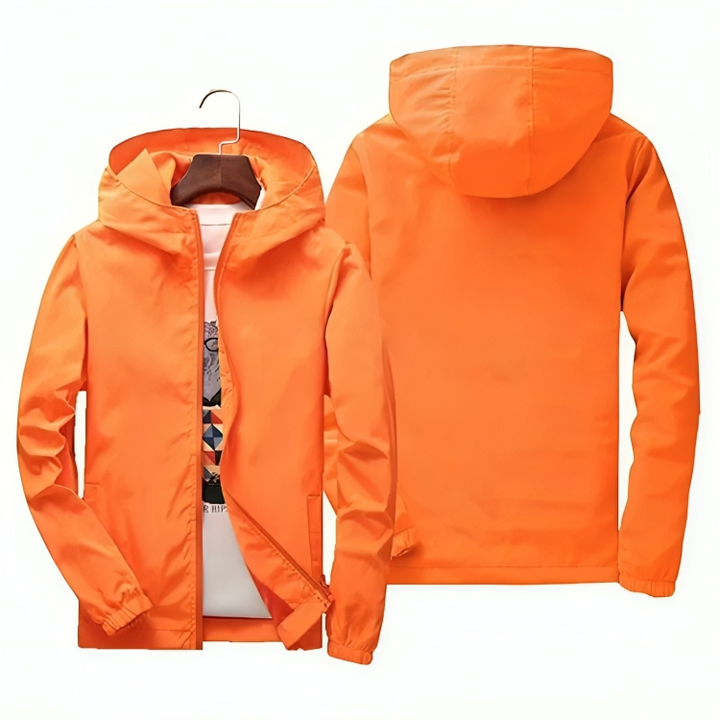 W&W Mode | Kapuze Wasserdichte Sommerjacke Herrenjacke