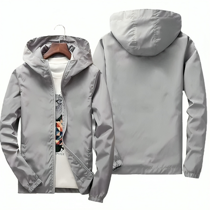 W&W Mode | Kapuze Wasserdichte Sommerjacke Herrenjacke