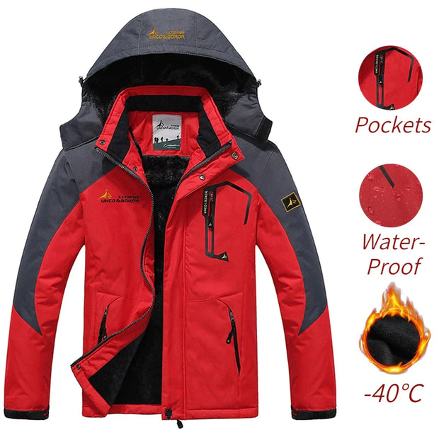 WW | Winddichte Winterjacke Für Herren