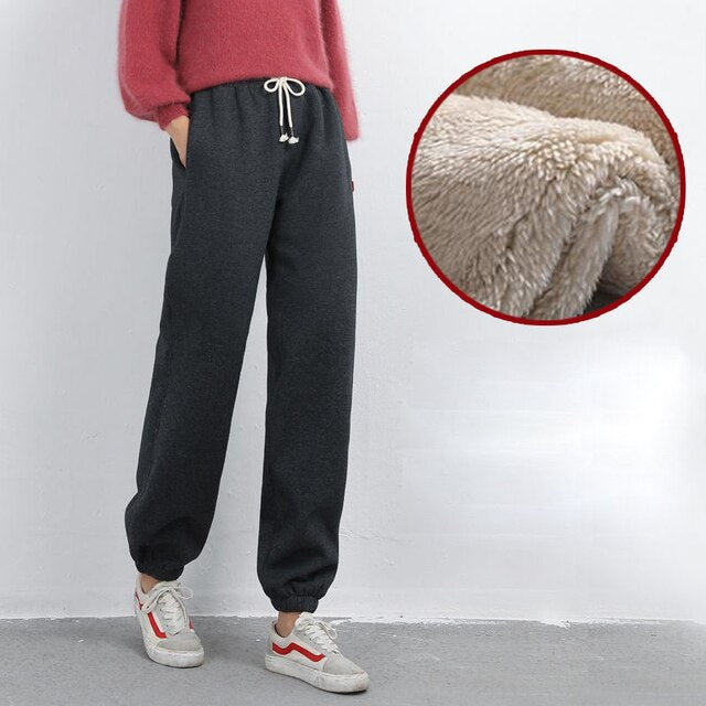 WW | Schicke Winter Leggings mit Futter aus Pelz für Frauen