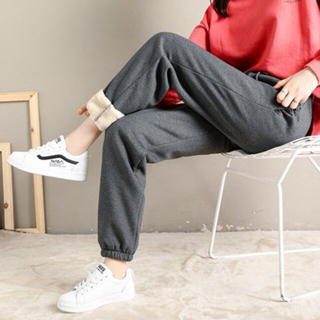 WW | Schicke Winter Leggings mit Futter aus Pelz für Frauen