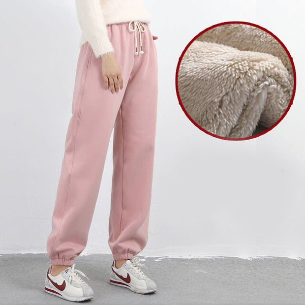 WW | Schicke Winter Leggings mit Futter aus Pelz für Frauen