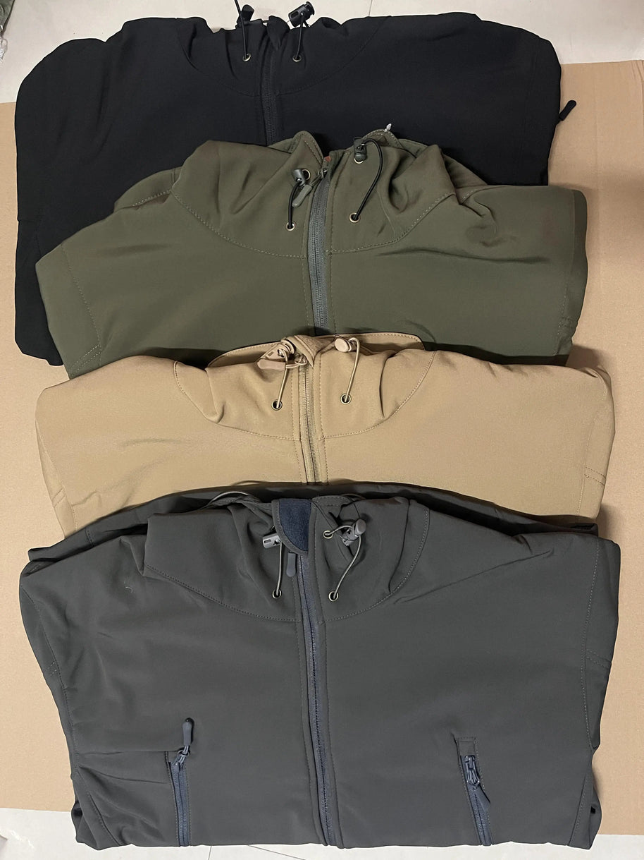 WW | Softshell Hoodie - Wasserdichte Jacke für Herren