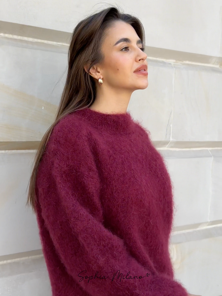 W&W Mode | Mohair Crewneck Pullover