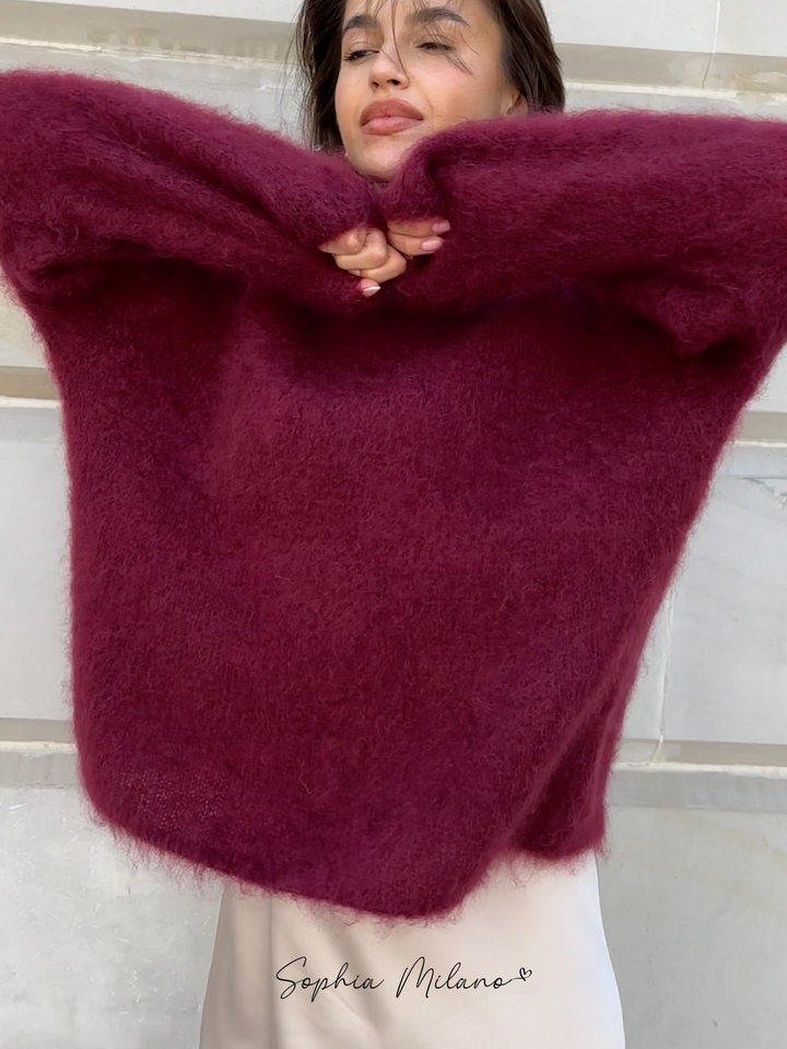 W&W Mode | Mohair Crewneck Pullover