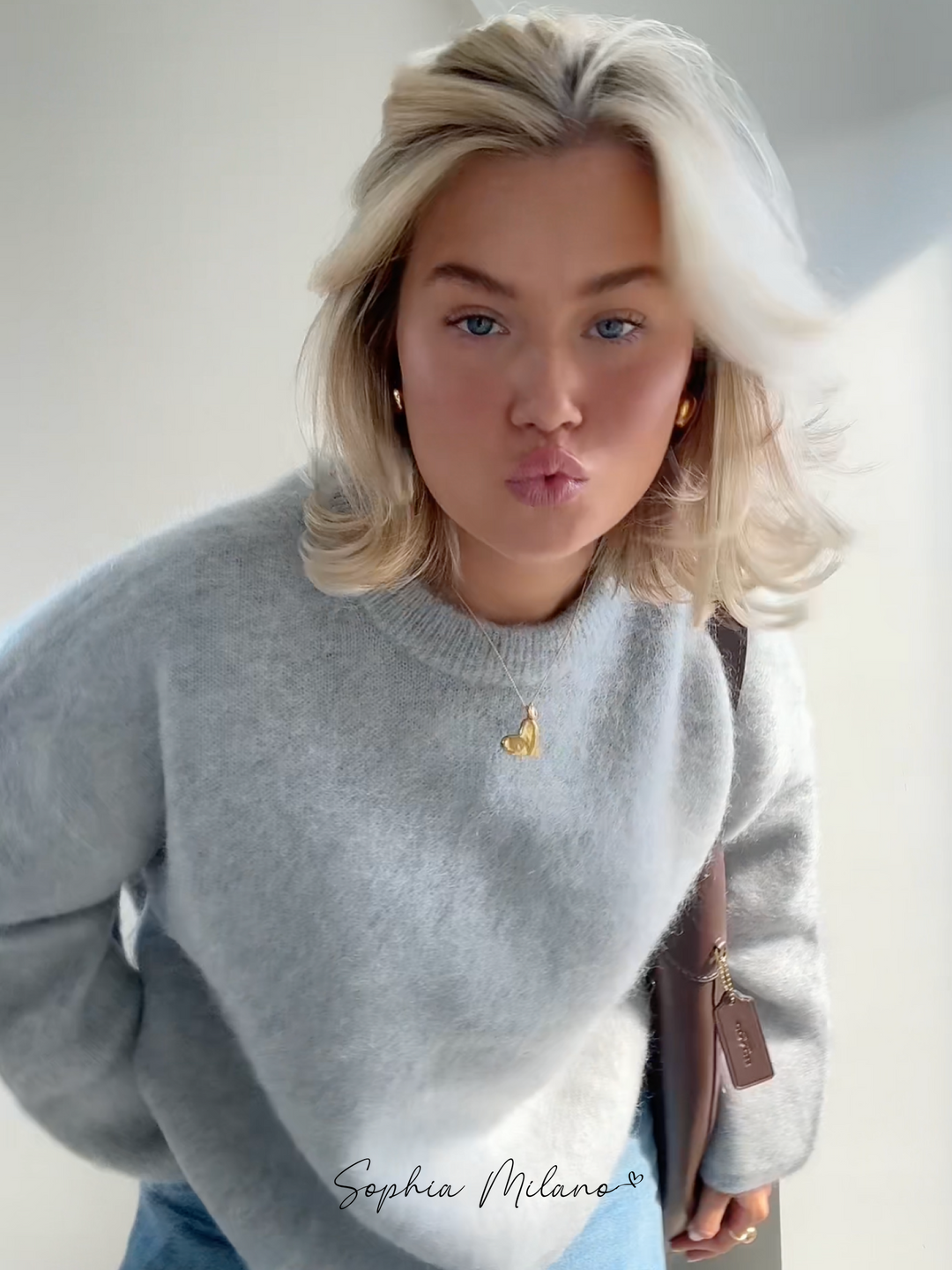 W&W Mode | Mohair Crewneck Pullover