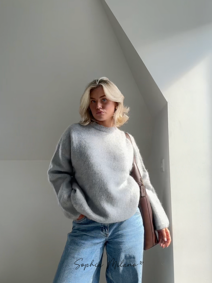 W&W Mode | Mohair Crewneck Pullover