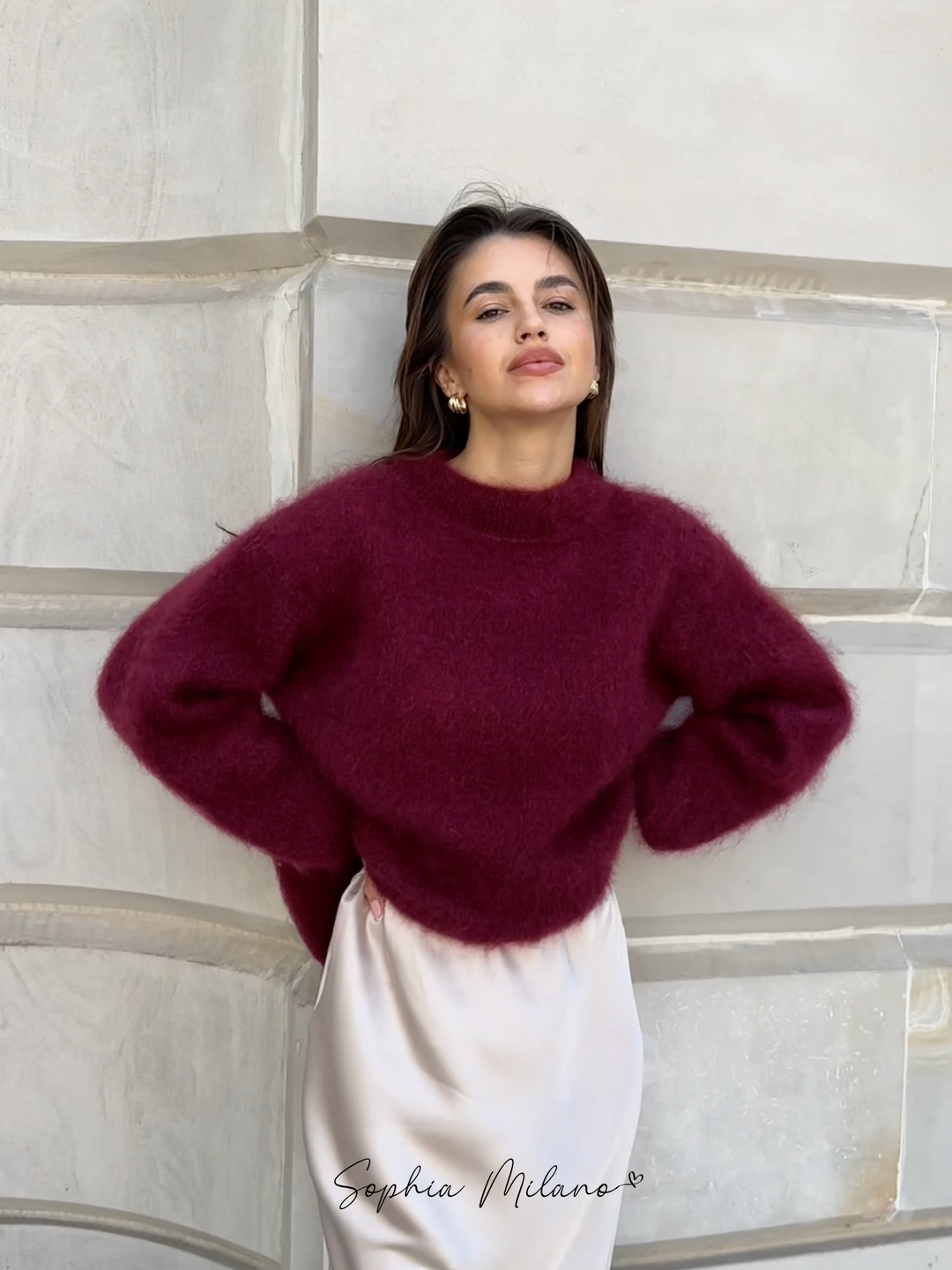 W&W Mode | Mohair Crewneck Pullover