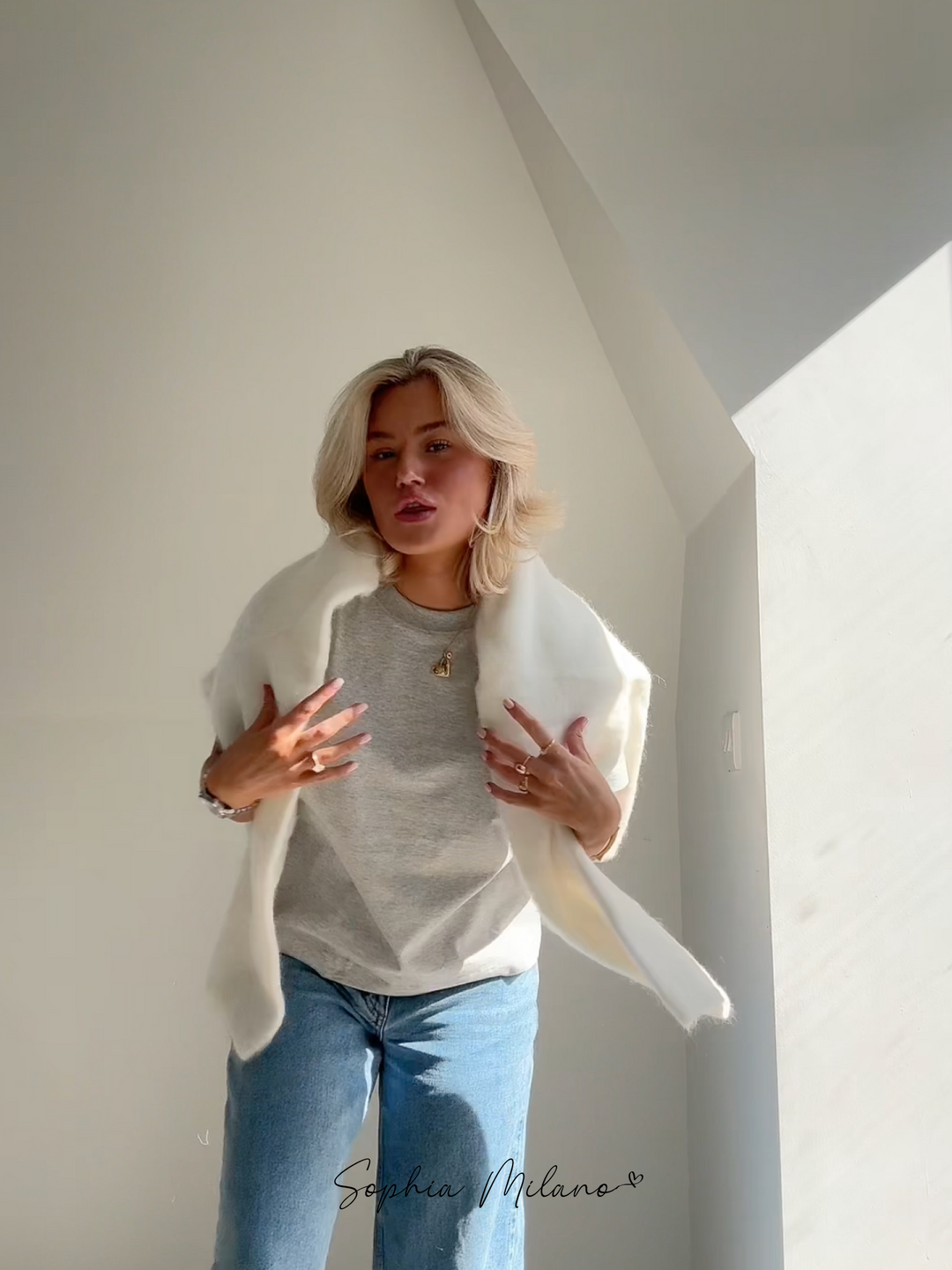 W&W Mode | Mohair Crewneck Pullover