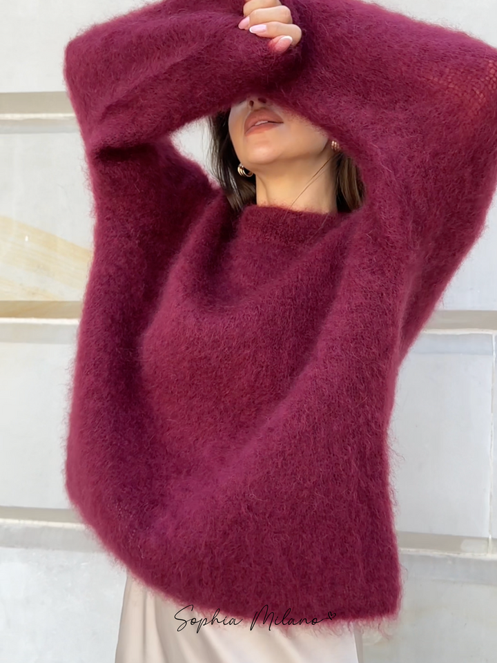 W&W Mode | Mohair Crewneck Pullover