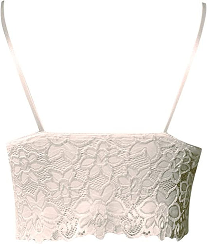 WW | Verführerisches Spitzen Bralette Crop Top