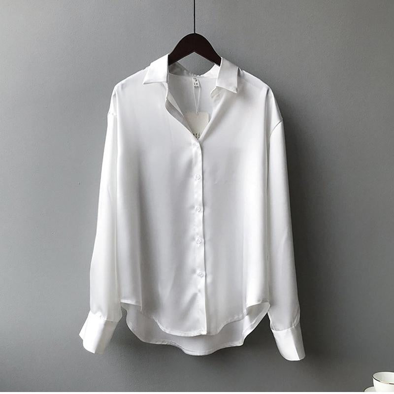 WW | Luxe Schicke Bluse Aus Seide