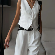 Lavelle™ - Sommer-Weste und Shorts Set