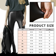Größentabelle Für Leder Leggings