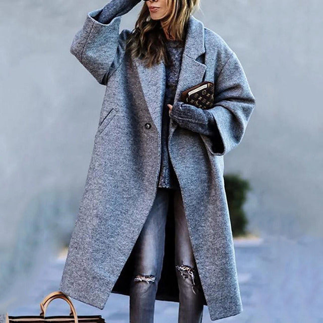 WW - Oversized - Lang - Damenjacke - Winterjacke