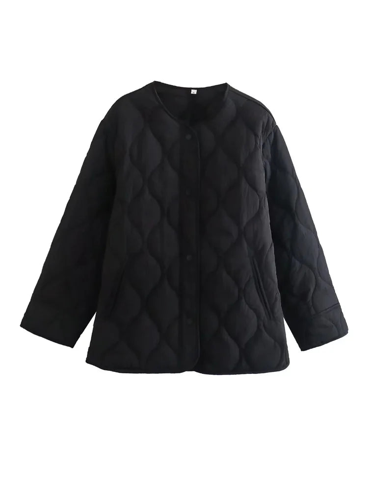 W&W Mode - Oversize Steppjacke mit Taschen