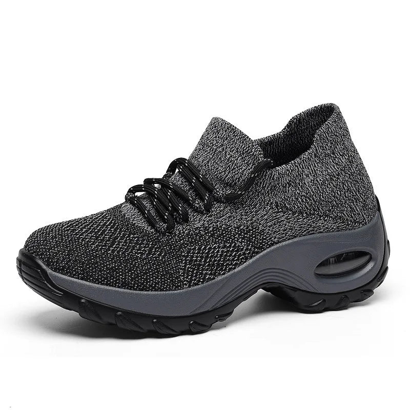 W&W Mode - Damen Orthopädische Plattform-Sportsneaker