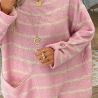 Leonie™ - Schicker Gestreifter Pullover