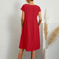 WW | Elegantes, Tailliertes Kleid mit Zeitlosem Stil für Frauen