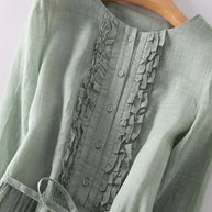 Amaya™ - Elegantes Leinenkleid
