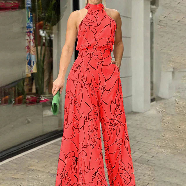 WW | Eleganter Jumpsuit Ohne Ärmel