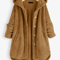 WW | Kapuzenkarte - gemütliche Damen Winterjacke
