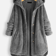 WW | Kapuzenkarte - gemütliche Damen Winterjacke
