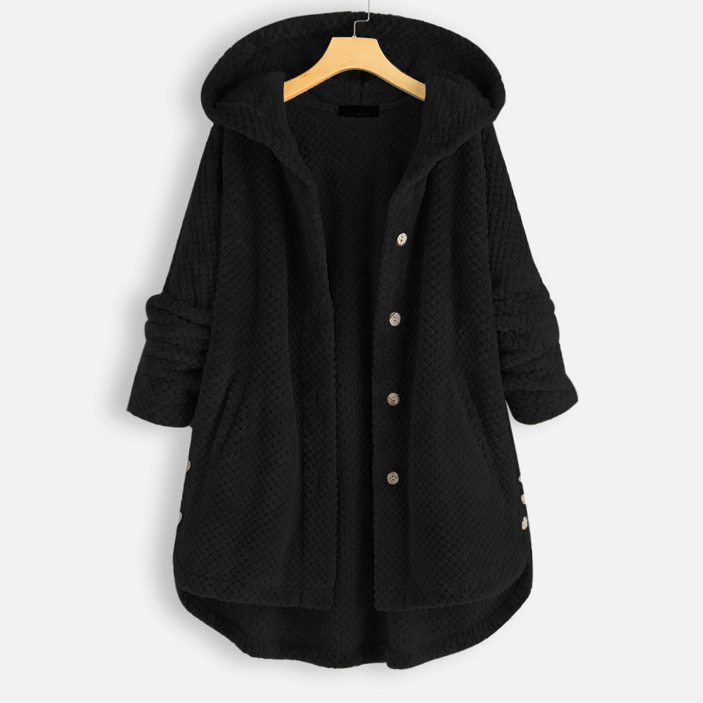 W&W Mode - Winter Reversible Fleece-Kapuzenjacke