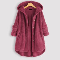 WW | Kapuzenkarte - gemütliche Damen Winterjacke