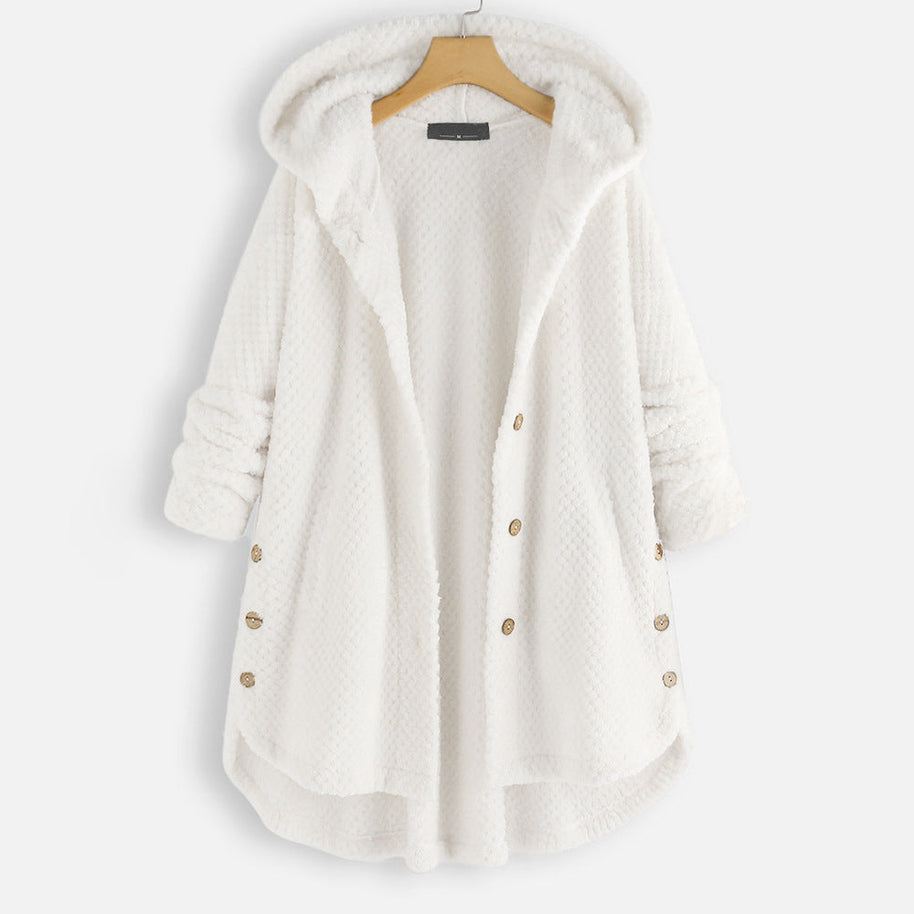 WW | Kapuzenkarte - gemütliche Damen Winterjacke