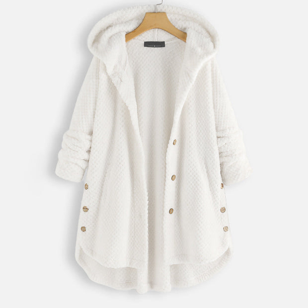 WW | Kapuzenkarte - gemütliche Damen Winterjacke