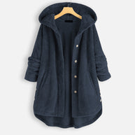 WW | Kapuzenkarte - gemütliche Damen Winterjacke