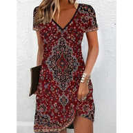 WW | Beige Glitzer Cocktailkleid