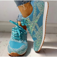 WW | Sportschuhe mit Pailletten In Glitzer
