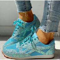 WW | Sportschuhe mit Pailletten In Glitzer
