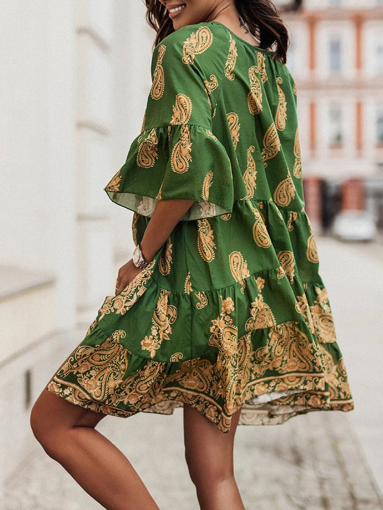 Wolff | Bohème Mini Kleid