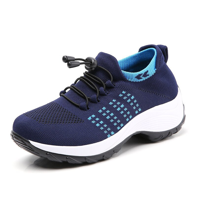 W&W Mode - Damen Ortho Stretch Schuhe mit Fußgewölbestütze