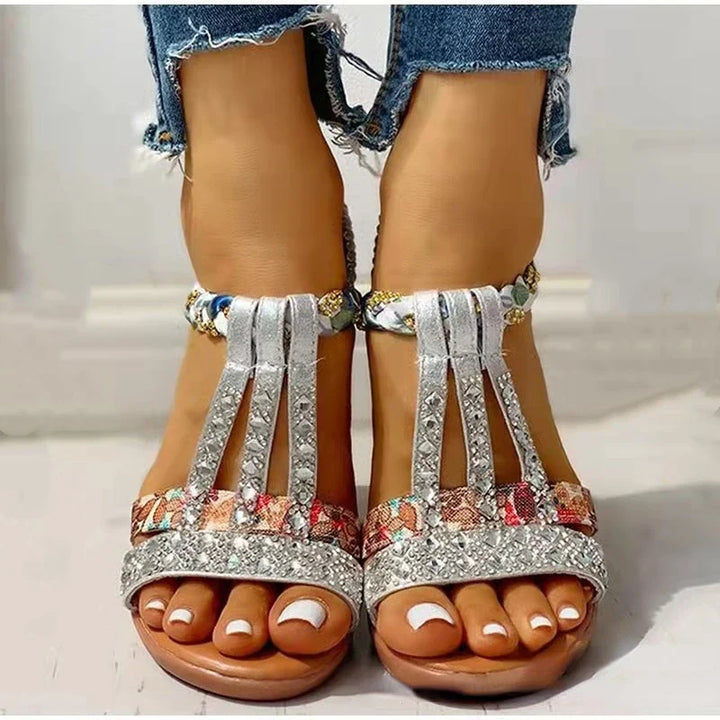 W&W Mode - Orthopädische Damen-Keilsandalen