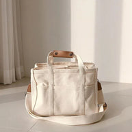 Klara™ - Canvas-Tasche mit Mehrfachfächern