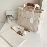 Klara™ - Canvas-Tasche mit Mehrfachfächern