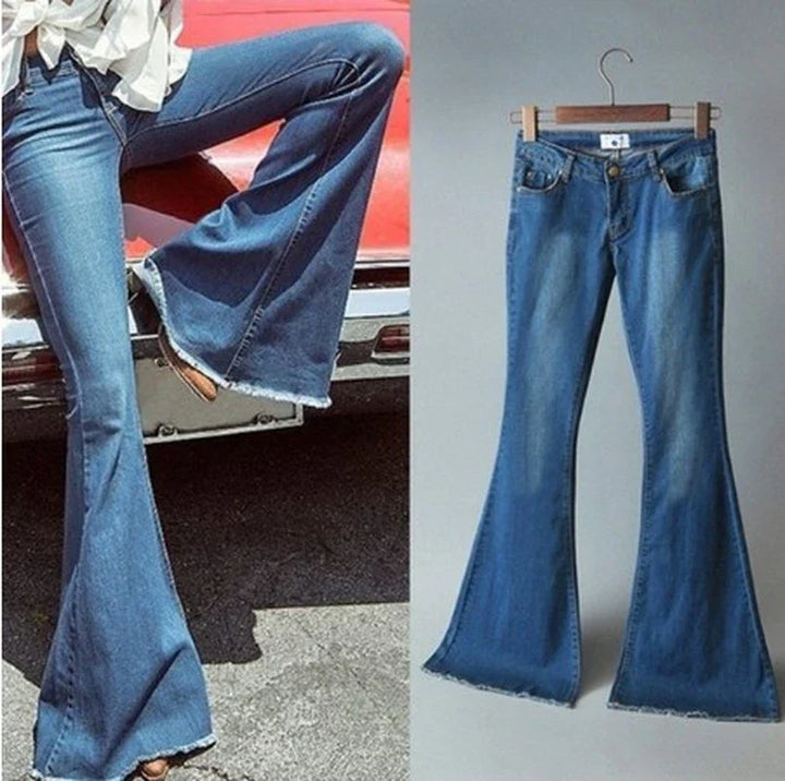 W&W Mode - Slim-fit-Denim-Hose