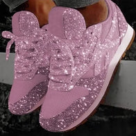 WW | Lässige Glitzerschuhe Mit Pailletten