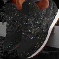 WW | Lässige Glitzerschuhe Mit Pailletten