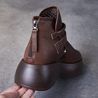 WW | Ledersandalen Für Orthopädische Bedürfnisse