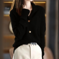 WW | Damen Lange Weiße Strickjacke Weiches, Bequemes Schichtungsteil