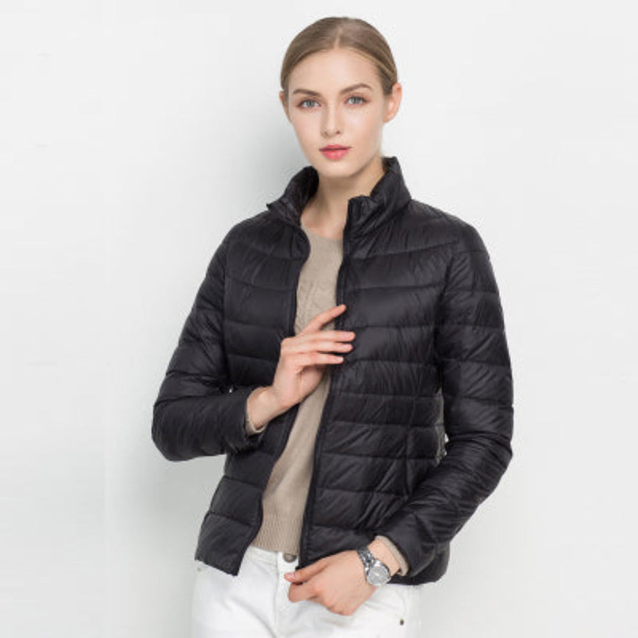 WW | Damen Langarm Steppwarm Winterjacke