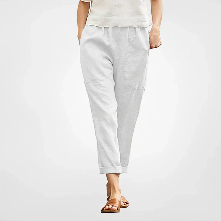 W&W Mode | Bequeme Leinenhose
